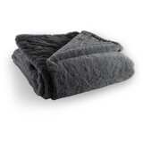 Tiseco Home Studio Siva odeja iz umetnega krzna 150x200 cm Ruby – | Shoptok.si