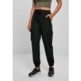 UC Ladies Women's Viscose Trousers Twill Cargo Black Cene