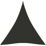 vidaXL Senčno jadro oksford blago trikotno 5x7x7 m antracitno, (20609564) | Shoptok.si