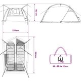  Tunelski šator Plava 361 x 235 x 147 cm - Plava | shoptok.hr