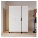 Hanah home garderober aden 120 oak white Cene