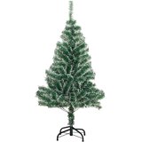  Umjetno božićno drvce 150 LED s kuglicama i snijegom 150 cm | shoptok.hr