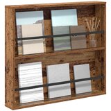  Polica za časopise Staro drvo 80 x 12 x 70 cm Konstruirano drvo | Eponuda.com