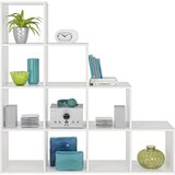 XORA REGAL 149/149/35 cm bela | Shoptok.si