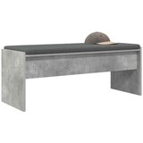  Haldna klop z blazino Betonsko siva 103 x 38 x 40 cm, (5000155631) | Shoptok.si