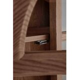 Jotex Vitrina u dekoru oraha u tamnoj prirodnoj boji 90x195x40 cm Sandor – | shoptok.hr