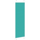  Plisirana zavjesa petrolej zelena 60x200 cm Širina tkanine 59,4 cm Poliester | Shoptok.si