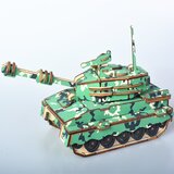 3d drvena slagalica - TENK