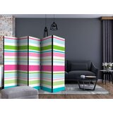  Paravan u 5 dijelova - Bright stripes II [Room Dividers] 225x172 | shoptok.hr