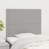  Uzglavlja 2 kom svjetlosiva 100x5x78/88 cm od tkanine Cijene