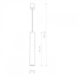 VISILICA EYE 5456 L GRAPHITE NOWODVORSKI | shoptok.hr