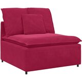  Modularni kauč s jastucima, vinsko crvena 100 cm | Shoptok.si