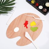  Lesena slikarska paleta ovalna | različne dimenzije | Shoptok.si