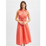 Orsay Orange Ladies Shirt Midishdresses - Women | shoptok.hr