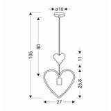 Lesnina XXXL OTROŠKA VISEČA SVETILKA Single E27 | Shoptok.si