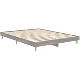  Za krevet boja hrasta 140x190 cm od konstruiranog drva | shoptok.hr
