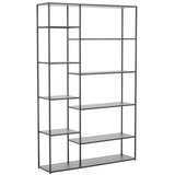 Premier Housewares Sivi željezni regal 120x188x30 cm Acero – Cijene