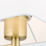 Orion Stl 12-1187/1 - Stojeća lampa CARLTON 1xE27/40W/230V bela/zlatna | Eponuda.com