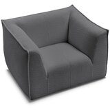 Bobochic Paris Temno siv fotelj iz tkanine bouclé Giorgia – | Shoptok.si