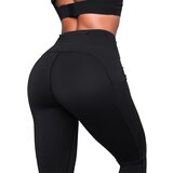GymBeam ženske helanke za trčanje pulse black | ePonuda.com