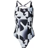 Adidas Sportski kupaći kostim golublje plava / crna / bijela