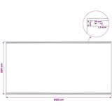 CERADA s rupama 2 kom. Zelena 4 x 8 m 260 gsm PE | shoptok.hr