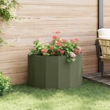  Sadilica Maslinasto zelena 90 x 45 x 50 cm Čelik | shoptok.hr