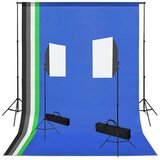  Komplet za fotografski studio z mehčali, svetilkami in ozadji | Shoptok.si