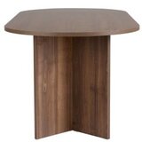Hanah home trpezarijski sto sabella walnut | ePonuda.com