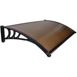 Nadstrešnica 150x100cm Crna Bronza 5mm Leksan | ePonuda.com