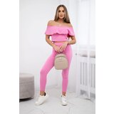 Kesi Set with a light pink ruffle | shoptok.hr