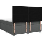 Boxspring krevet s madracem Tamnosiva 160 x 200 cm Tkanina | shoptok.hr