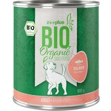 zooplus Bio Adult losos s špinačo 6 x 800 g Cene