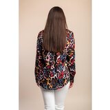 Fenzy Top S Leopard Printom Za Veće Veličine, Crni | shoptok.hr
