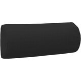  Naslon za glavu za ležaljku crni 40 x 7,5 x 15 cm od tekstilena | Eponuda.com