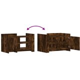  Stolić za kavu boja hrasta 80 x 50 x 50 cm konstruirano drvo | shoptok.hr