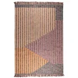 Rožnata/breskova bombažna preproga 160x230 cm Hampton –