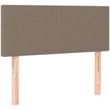  Box spring postelja z vzmetnico taupe 90x200 cm blago, (20791248) | Shoptok.si