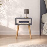 Livetastic MAJHNA NOČNA OMARICA, antracit, medeni hrast | Shoptok.si