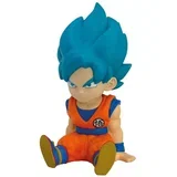 Super Son Goku Super Saiyan Blue Money box figure 15cm