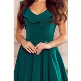 Numoco Dress with ruffles at the neckline | ePonuda.com
