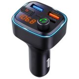 X Wave 160478 BT 20 FM transmiter za kola,Bluetooth,LED,USB,3D Surround,USB-TypeC PD30W+QC3.0 brzo punjenje | ePonuda.com