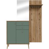 MID.YOU PREDSOBA barve hrasta, žajbljevo zelena | Shoptok.si