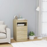 vidaXL Omarica s predali sonoma hrast 40x50x76 cm konstruiran les, (20622583) Cene