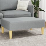 vidaXL Tabure svjetlosivi 77x55x31 cm od tkanine cijene