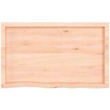 Stolna ploča 100 x 60 x 2 cm od netretirane masivne hrastovine | shoptok.hr