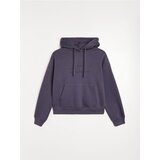 Sinsay Hoodie dukserica s džepom i vezenim natpisom Slike
