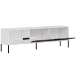 Hanah home tv polica noah white walnut | ePonuda.com