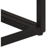 Konzolni stol crni 90 x 30 x 76 cm masivno drvo manga i željezo | shoptok.hr
