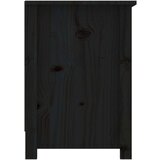 TV ormarić crni 103 x 36 5 x 52 cm od masivne borovine | shoptok.hr